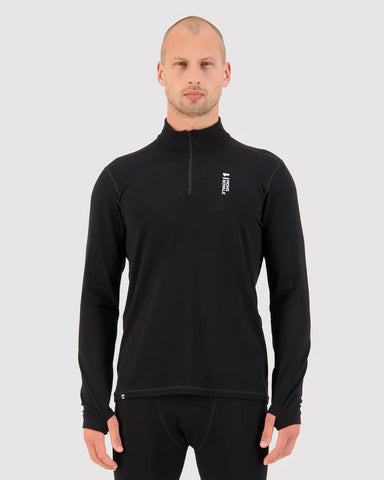 Mons Royale Men's Cascade Merino 1/4 Zip Long Sleeve 2026