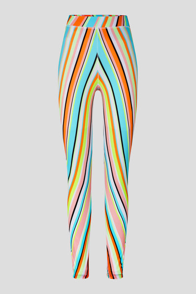 Pastel Rainbow Pant Set - S / Multi