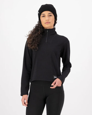 Mons Royale Women's Off Grid Merino Long Sleeve Fleece 2026