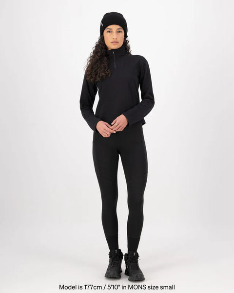 Mons Royale Women's Off Grid Merino Long Sleeve Fleece 2026