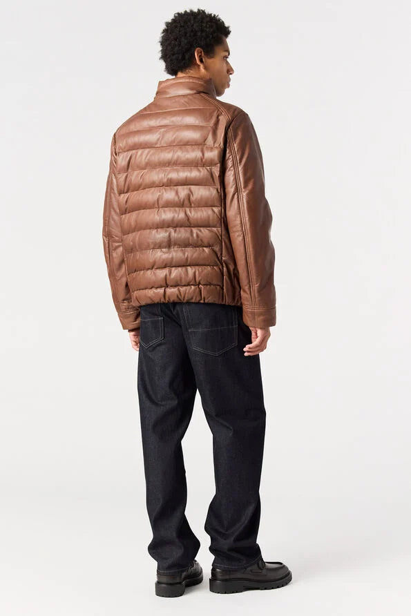 Parajumpers Men's Ernie Leather Jacket 2026 - The Startingate
