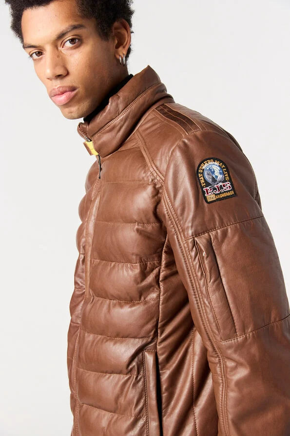 Parajumpers Men's Ernie Leather Jacket 2026 - The Startingate