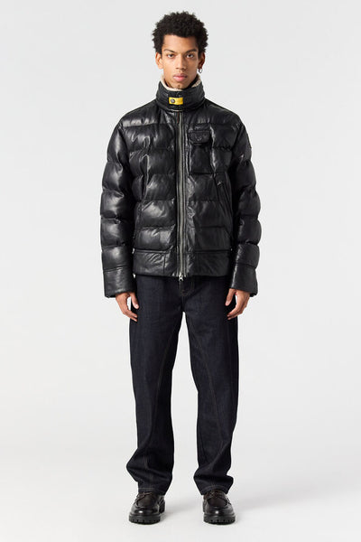 Parajumpers Men's Gian Leather Jacket 2026