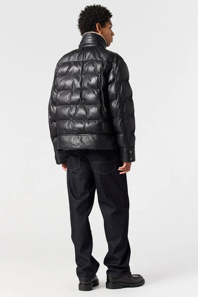 Parajumpers Men's Gian Leather Jacket 2026