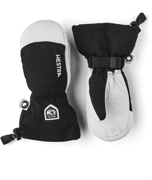 Hestra Junior Army Leather Heli Ski Mitten 2025