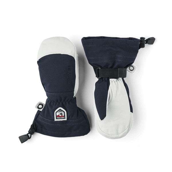 Hestra Junior Army Leather Heli Ski Mitten 2026