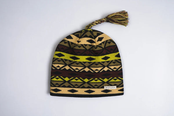 Autumn Piste Tassle Hat 2027