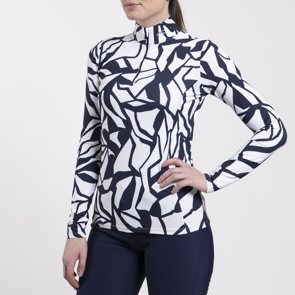 Kjus Women's Motion Print Half Zip 2026