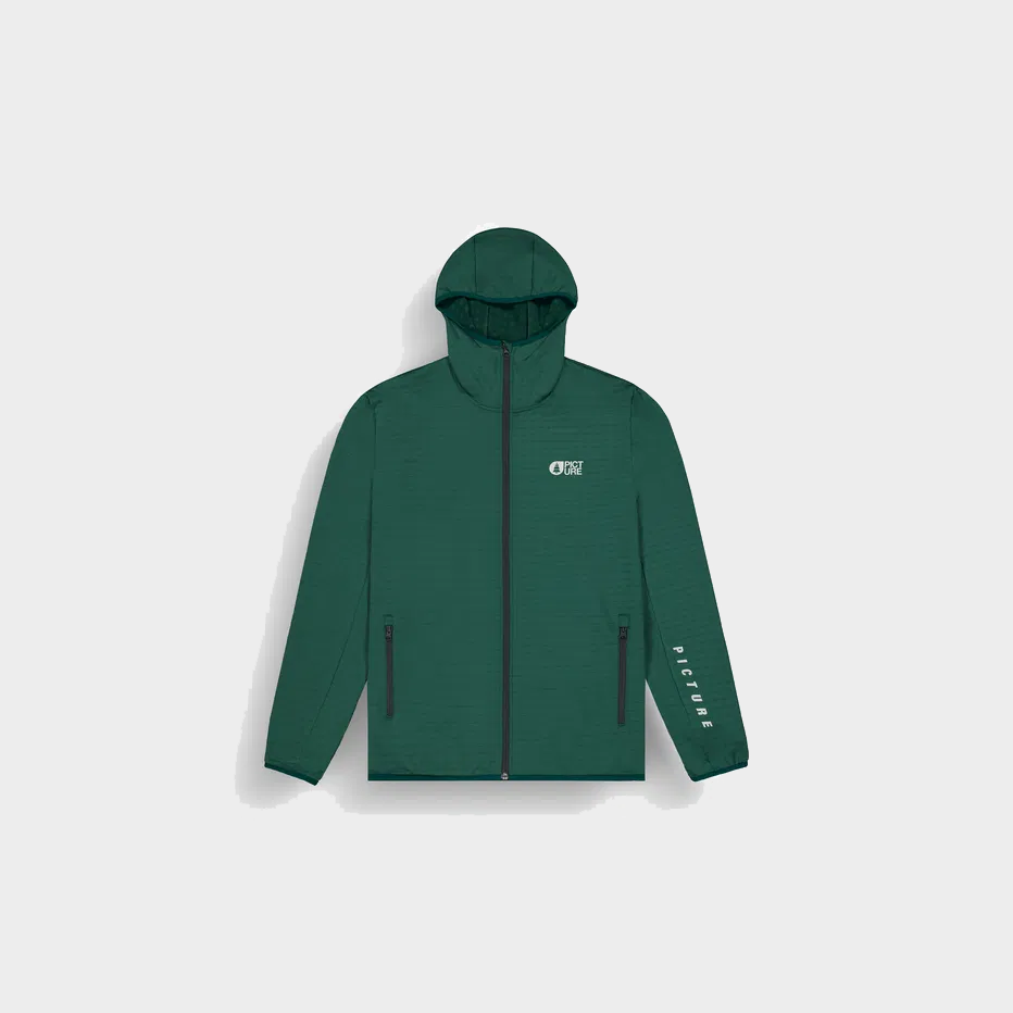 Picture Organic Men's Bake Grid Full Zip Fleece 2025 - The Startingate