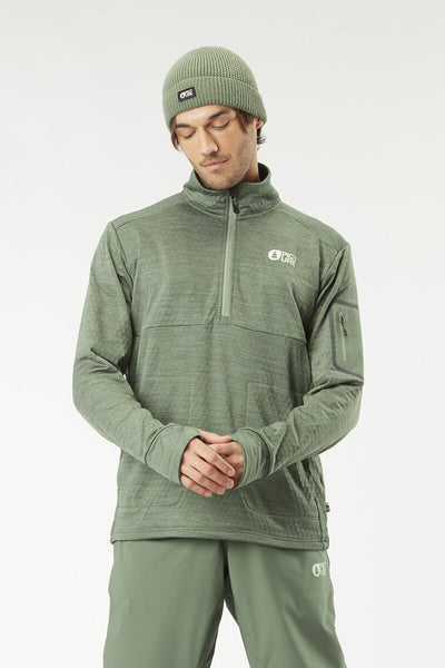 Picture Organic Men's Bake Grid 1/4 Zip Fleece 2024