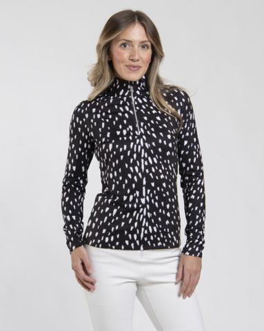 Kjus Women's Kinetic Print Half-Zip 2027
