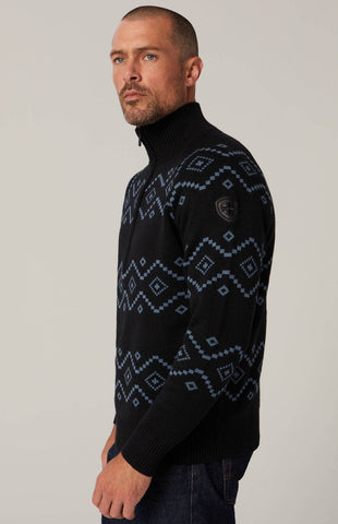 Alp-N-Rock Men's Brody Fairisle 1/2 Zip Sweater 2025