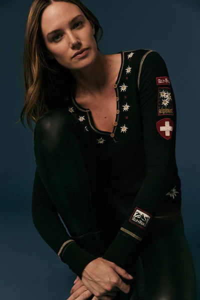 Alp-N-Rock Women's Edelweiss Henley Shirt 2026