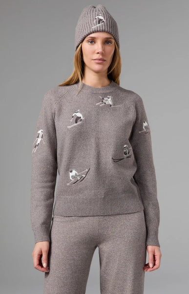 Alp-N-Rock Women's Talia Embroidered Skier Sweater 2027