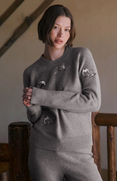 Alp-N-Rock Women's Talia Embroidered Skier Sweater 2027