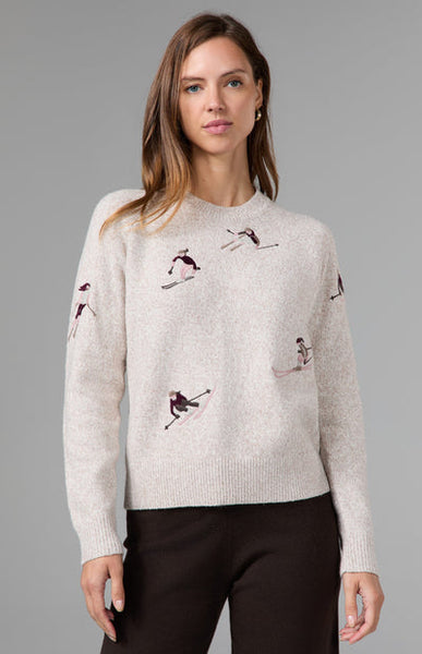 Alp-N-Rock Women's Talia Embroidered Skier Sweater 2027