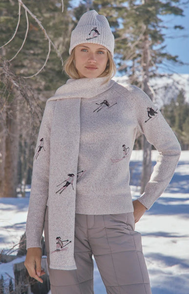 Alp-N-Rock Women's Talia Embroidered Skier Sweater 2027