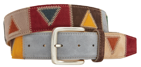 Sima Gürtel Patchwork Suede Belt 2026