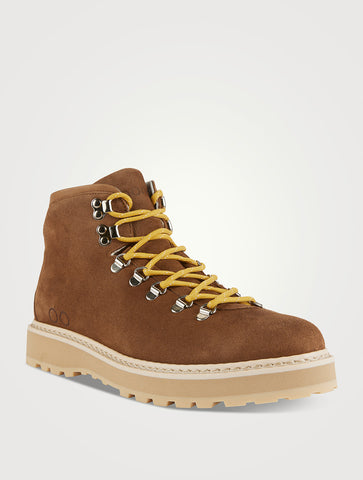 Mono Men's Shearling Lined Suede Hiking Core Boot