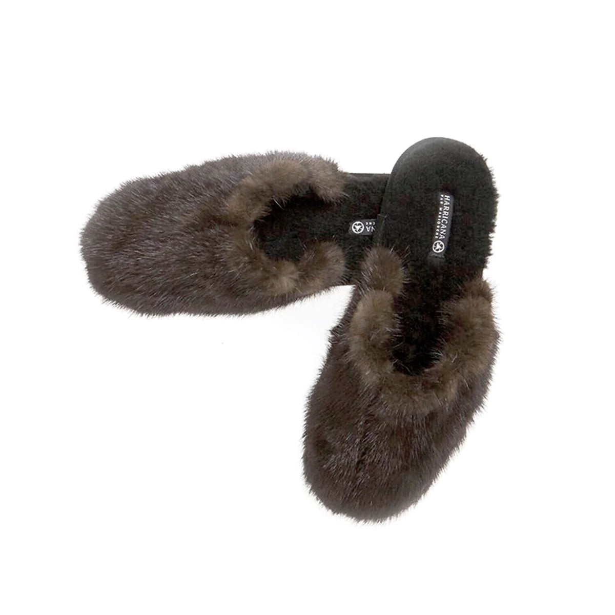 Harricana Women's Classic Mink Slippers